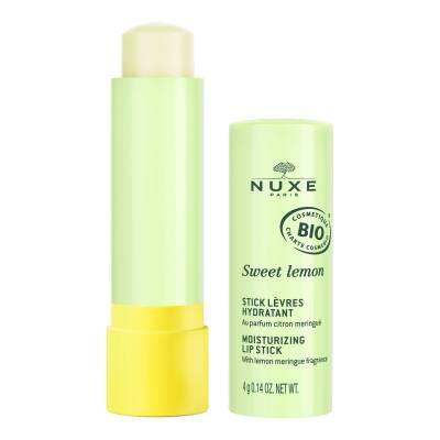 Nuxe Sweet Lemon Lip Stick 4g - Moisturizing Lip Care for Dry Lips