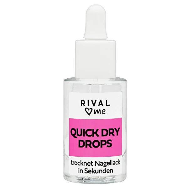 Rival Loves Me Nail Dryer Drops - Quick Dry Nail Polish Solution for Salon-Quality Finish