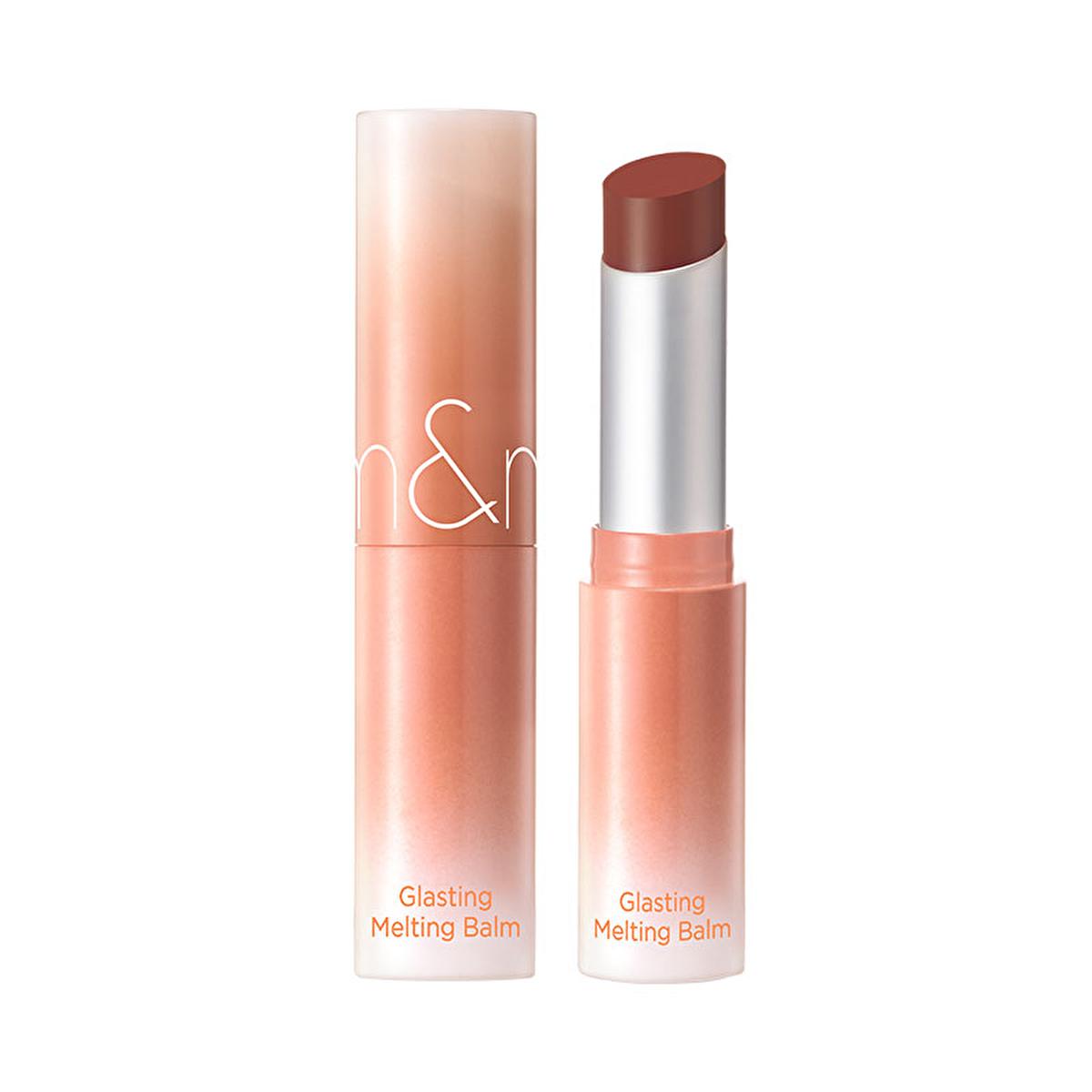 rom&nd Glasting Melting Balm, Vegan Lip Balm with Moisturizing Oils - Colorful, Non-Greasy & Shiny Finish