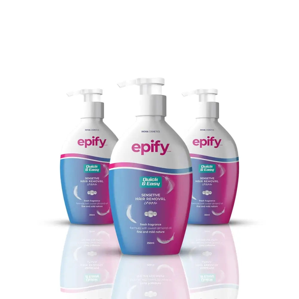 Epify Hair Removal Cream 250 ml (Pack of 3)
