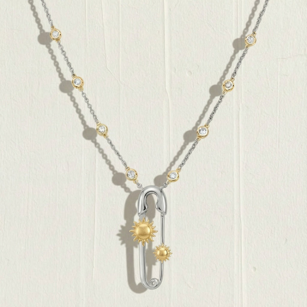 Fashionable Pin-shaped Necklace For Women