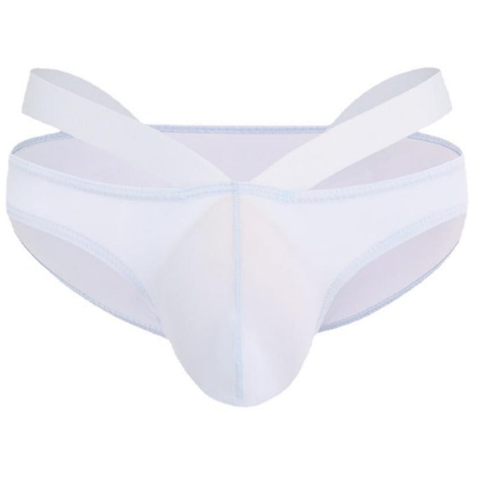 Summer Breathable Exquisite Ice Silk A Men's Triangle Underwear Nightclub Low Waist Trendy