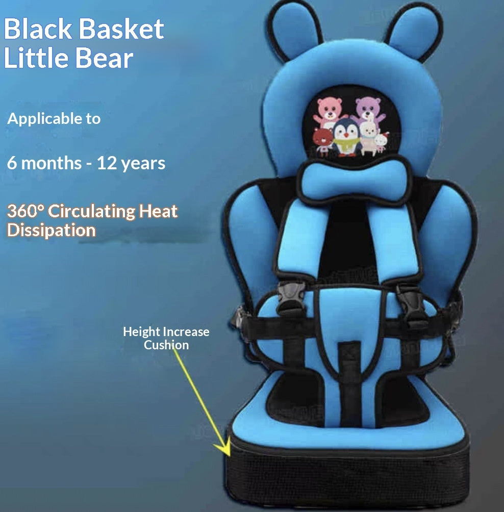 Infant Safe Seat Mat Portable Baby Safety Seat Children's Chairs Updated Version Thickening Sponge Kids Car Stroller Seats Pad