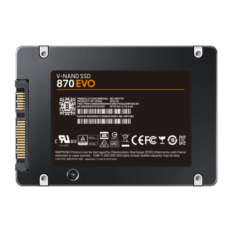 25-inch Built-in Ssd Solid-state 870EVO High-speed Transmission 1TB2TB4TB Expansion Upgrade