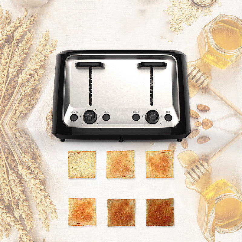 Automatic Four Slot Toaster Home Use