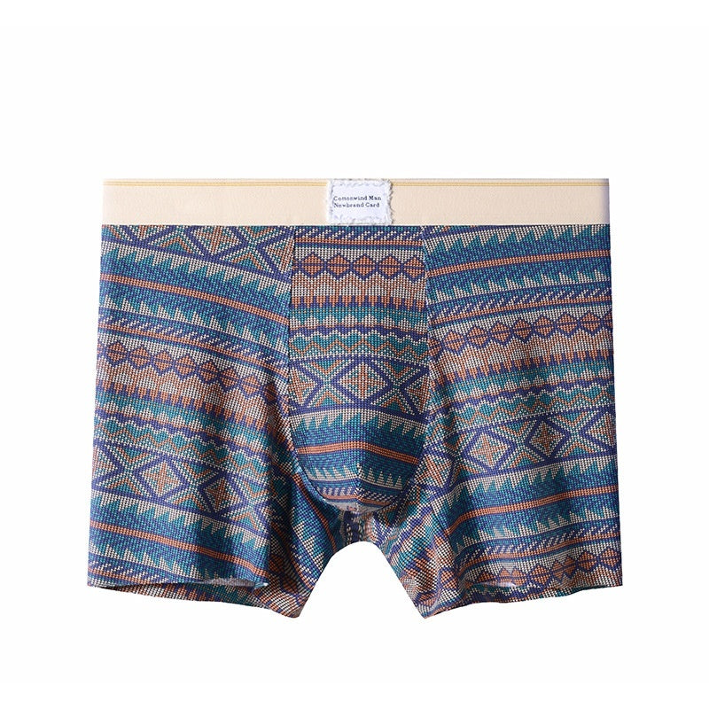 10A Mens Breathable Antibacterial, Trendy Cotton Underwear For Sports