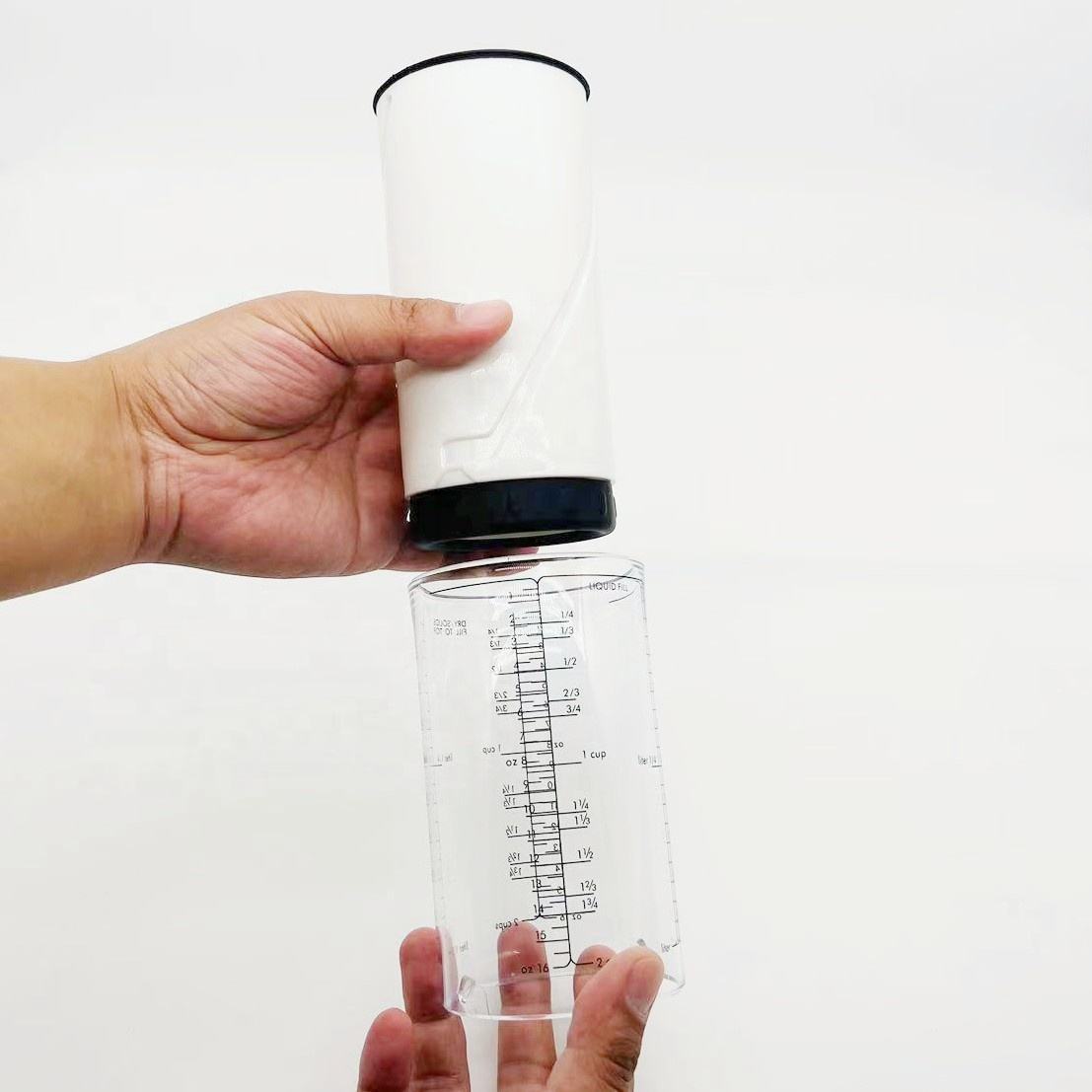 Plastic Rotating Adjustable Measuring Cups