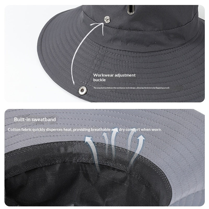 Spring Summer New Mens Bucket Hat