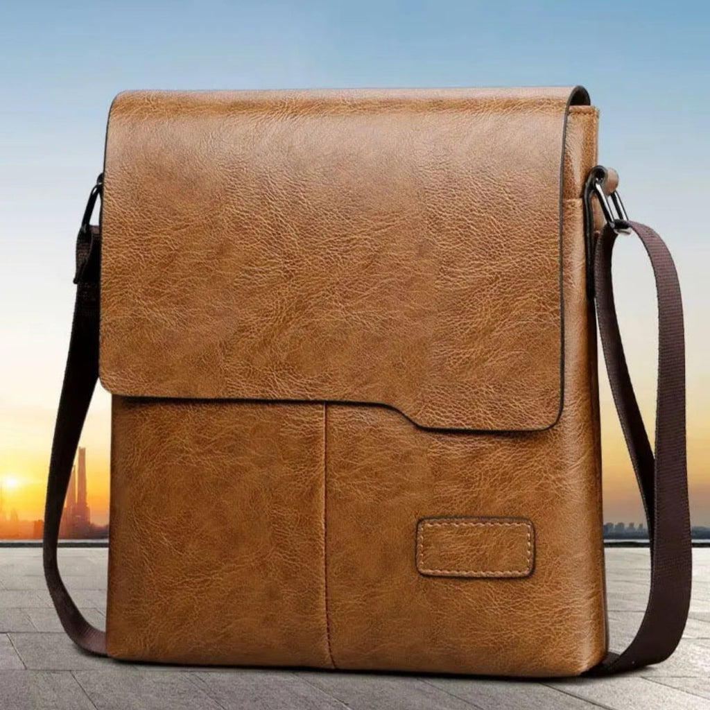 Crossbody Vertical Style Mens Business Casual Bag