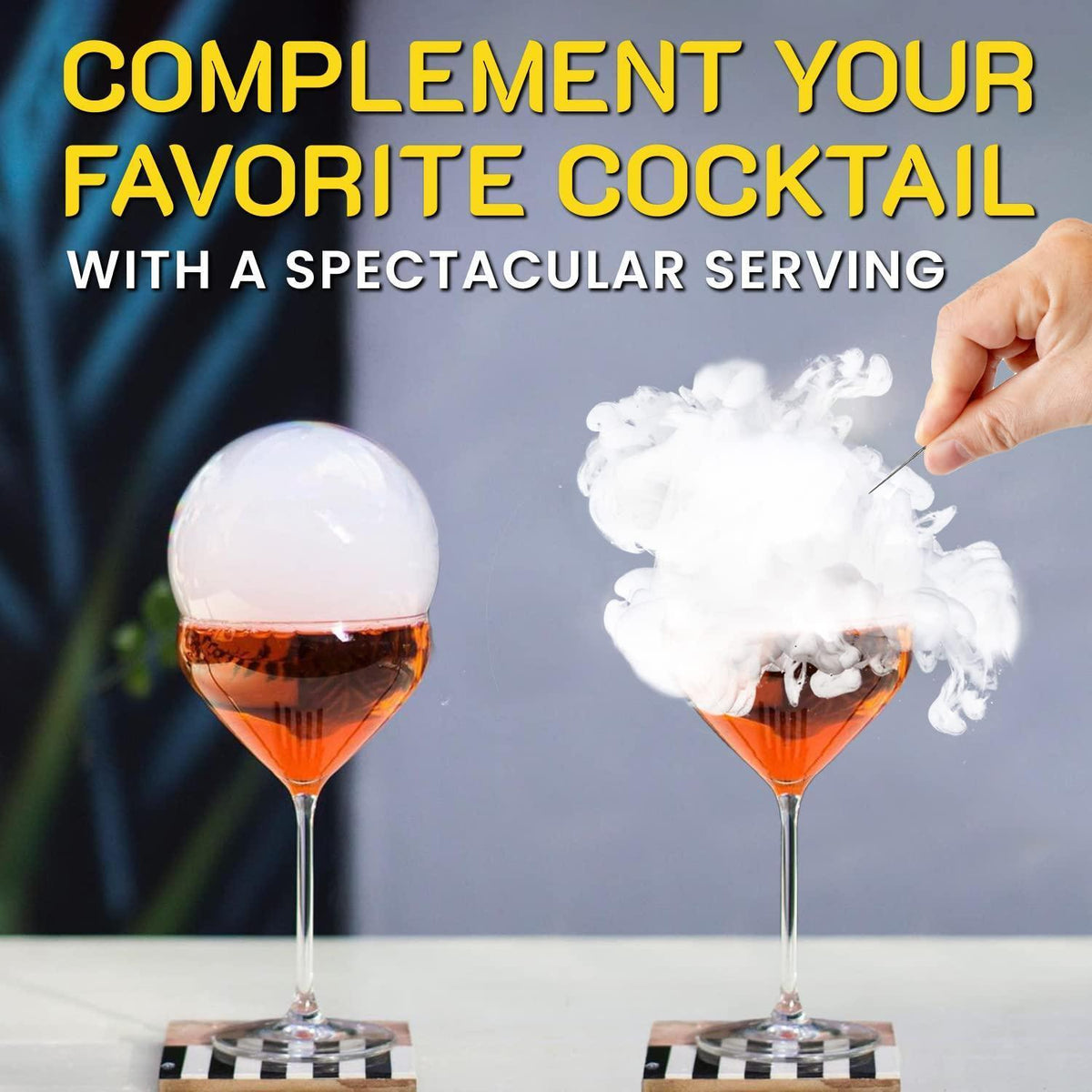 Bubble Mixture for Smoking Gun Cocktail Edible NONtoxic 8oz for Smoker Machine