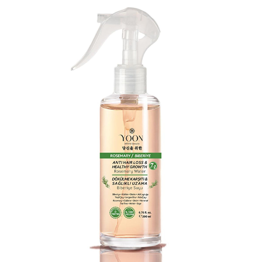 Yoon Hair Care Serum with Rosemary Extract - Anti-Hair Loss, Promotes Hair Growth & Healthier Scalp