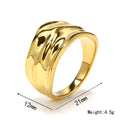 Women's Cold Style Titanium Steel Ring