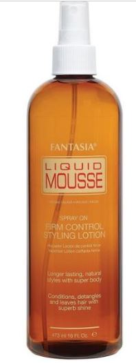 Fantasia Liquid Mousse Spray on Firm Control Styling Lotion 16 oz