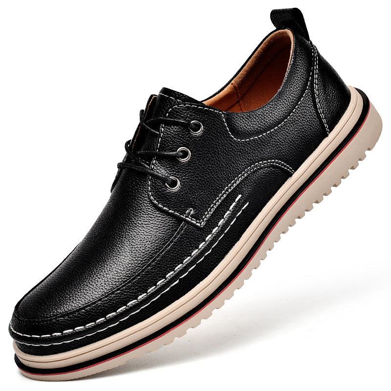 British Style Handmade Genuine Leather Martin Boots