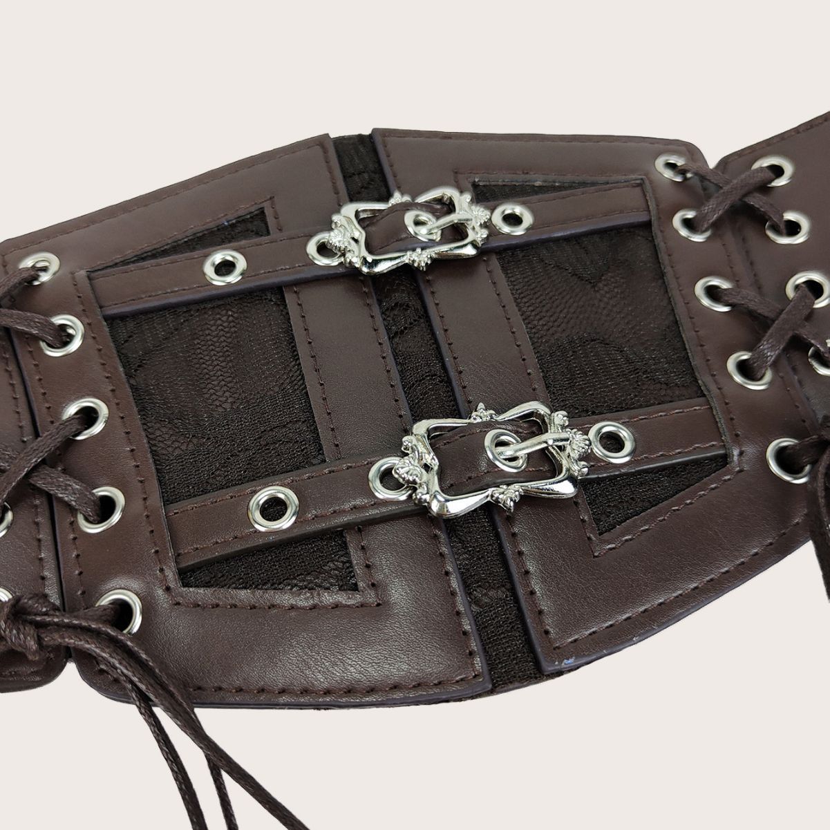 Vintage Lace Strap Elasticated Waist Belt