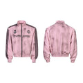 Autumn And Winter American Spray Dirty Distressed Stand Collar Jacket