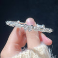Floral Bow Womens New Glossy Slide-on Bracelet