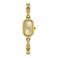 Retro Oval Small Golden Quartz Watch