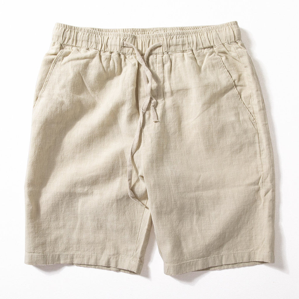 Men's Slim-fit Straight-leg Hemp Five-pocket Pants