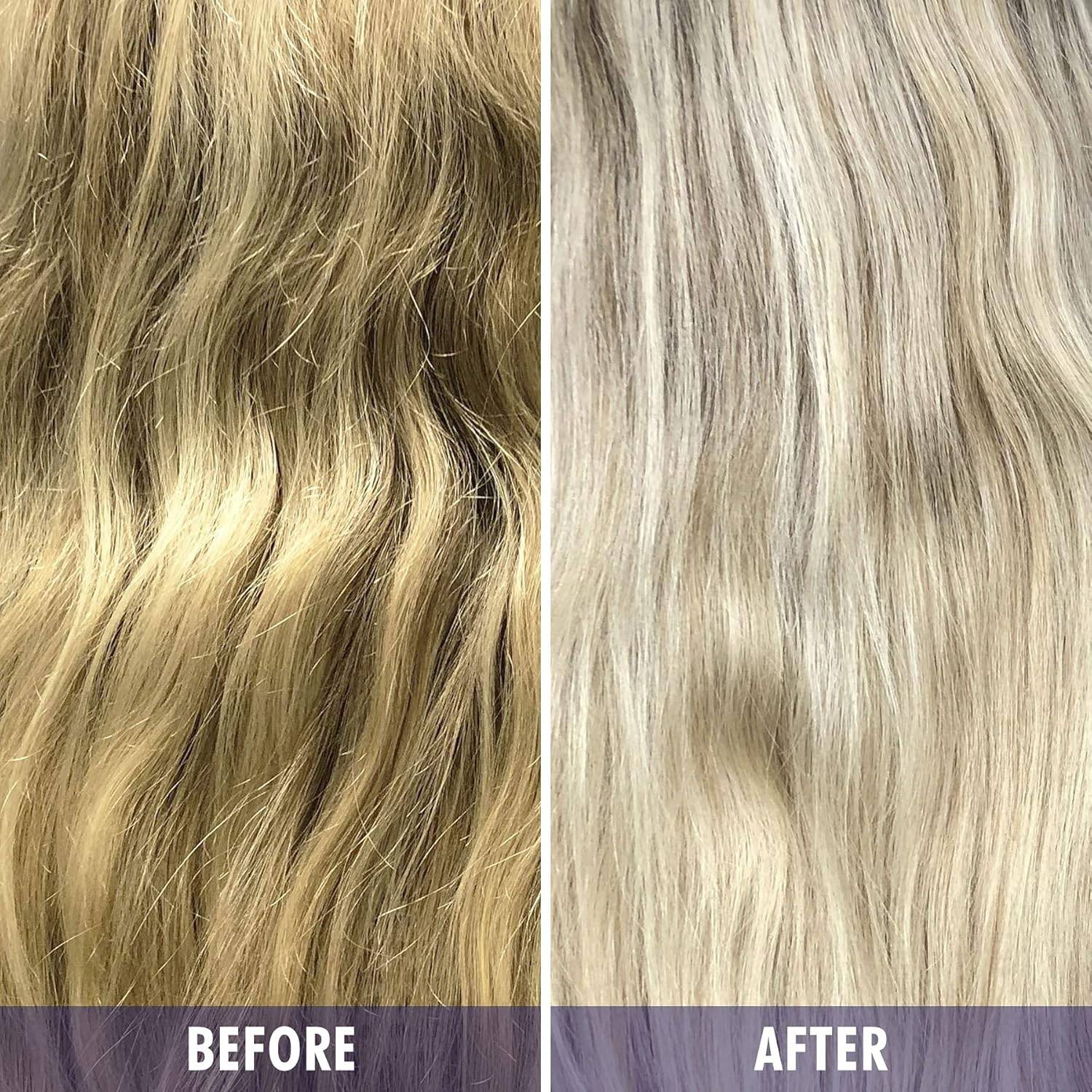 FRAMESI Color Lover Dynamic Blonde Purple Shampoo, Sulfate Free Shampoo, Color Treated Hai 16.9 Ozr