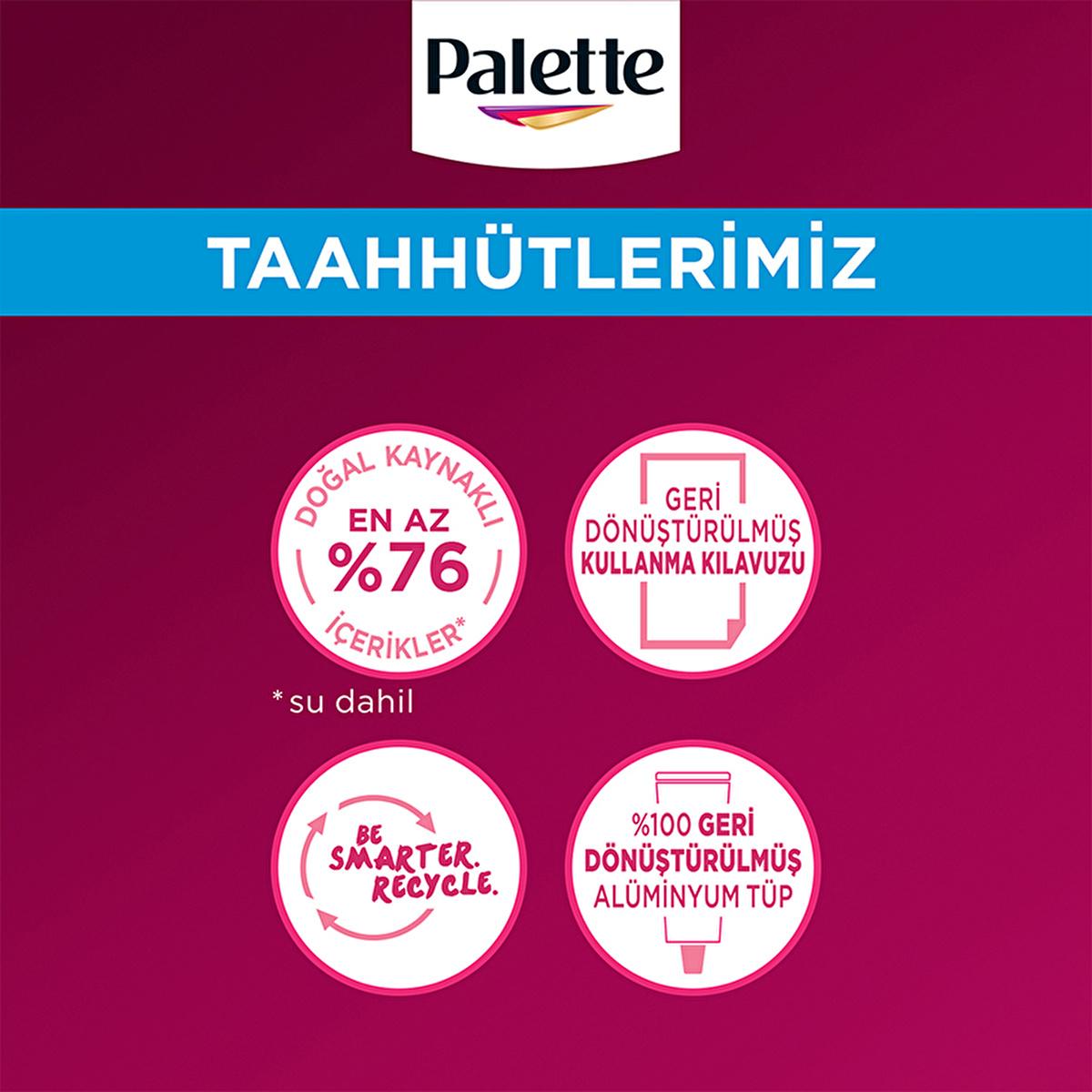Palette Deluxe Hair Dye - Intense, Long-Lasting Color with Nourishing Properties
