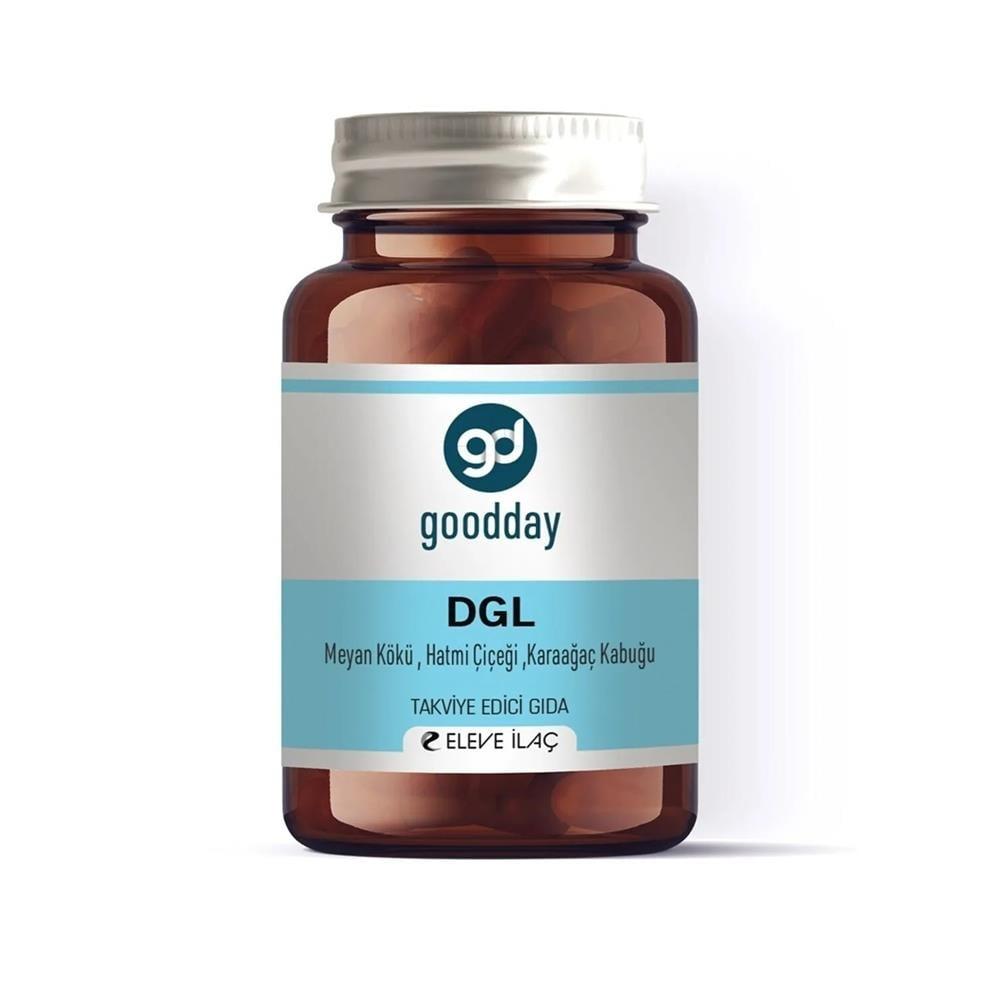 Goodday DGL 120 Chewable Tablets - Natural Dietary Supplement for Overall Well-being with Licorice Root, Marshmallow Flower & Elm Bark