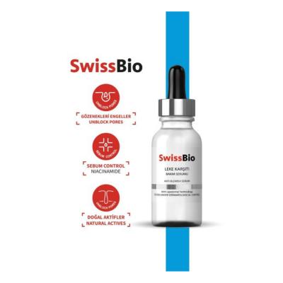 SwissBio Anti-spot Serum for Skin Care - Brightens & Reduces Spots with C Vitamin & Niacinamide