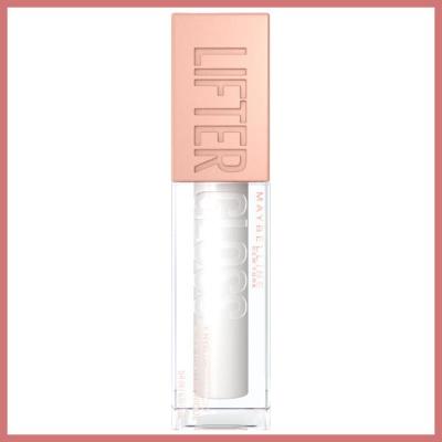 Maybelline New York Lifter Gloss - Moisturizing Hyaluronic Acid Lip Gloss with Lifting Effect, Non-Sticky Formula