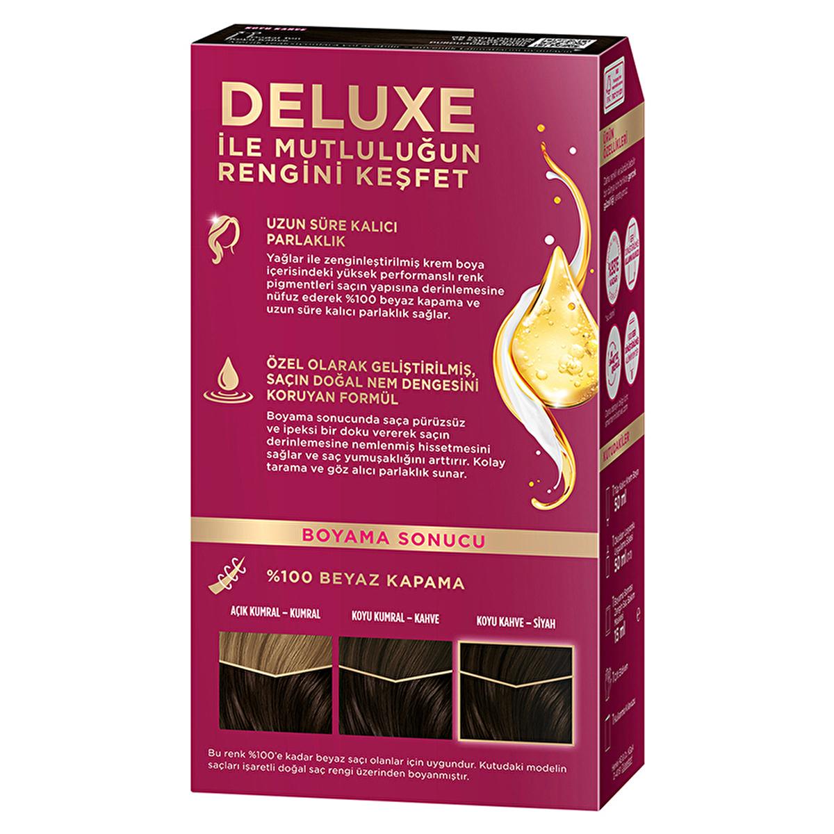 Palette Deluxe Hair Dye - Long-Lasting Rich Color & Nourishment for Vibrant Hair