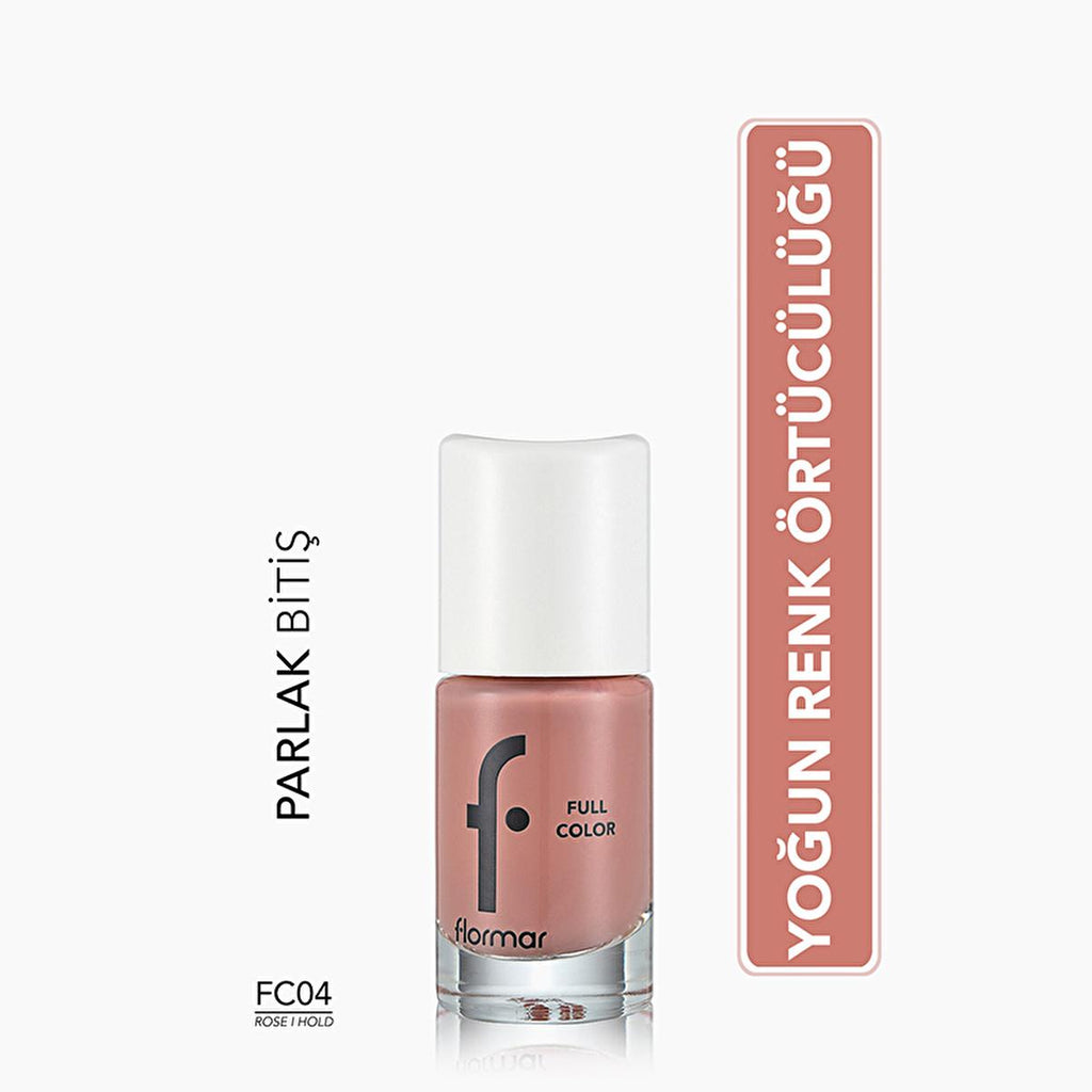 Flormar Full Color Extra High Pigment Nail Polish