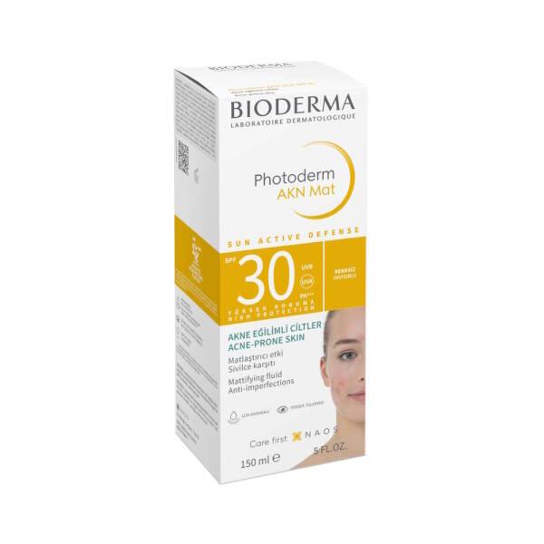 Bioderma Photoderm AKN Mat SPF30 - Oil Control Sunscreen | 150ml