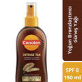 Carroten Intensive Tanning Oil SPF0: Get a Deep, Natural Bronzed Tan with Carrot & Coconut Oil | Moisturizing Sun Tanning Oil for Dark Tan