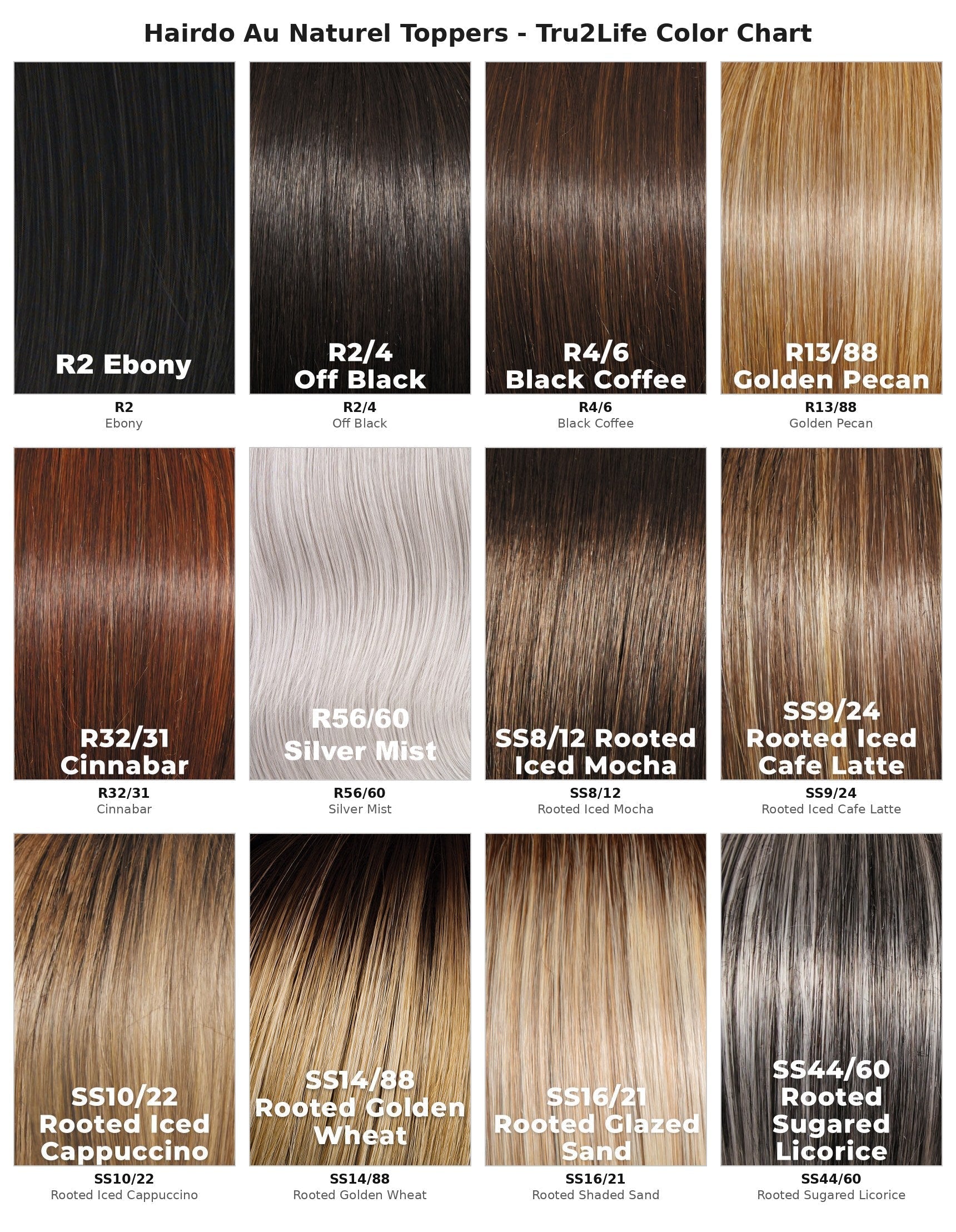 Hairdo 6" Au Naturel Topper | Synthetic Hair Topper