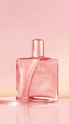 Nuxe Huile Prodigieuse Florale Or: Multi-Purpose Shimmering Dry Oil for Radiant Skin & Hair - Natural Glow, Floral Scent, Lightweight Formula, 1.69 fl oz