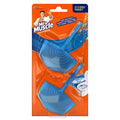 Mr. Muscle Aqua Blue Toilet Bowl Cleaner 2-Pack: Automatic, Fresh Scent, Hygienic Cleaning for a Sparkling Bathroom
