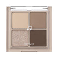 rom&nd Better Than Eyes Eyeshadow Palette M02 Dry Buckwheat - Long-Lasting Eyeshadow Palette for Everyday Natural Look