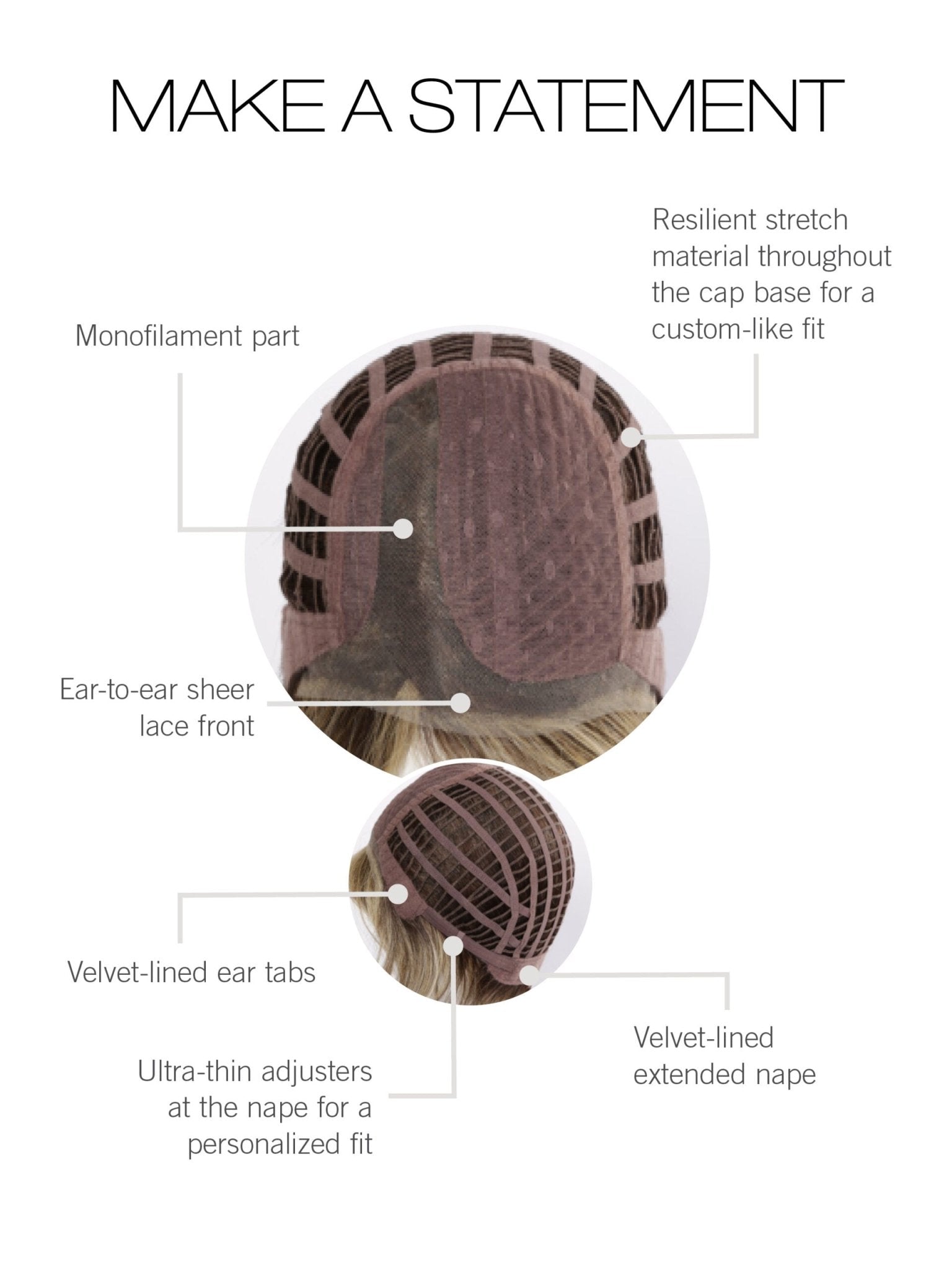 HIM Collection Dapper Men's Wig