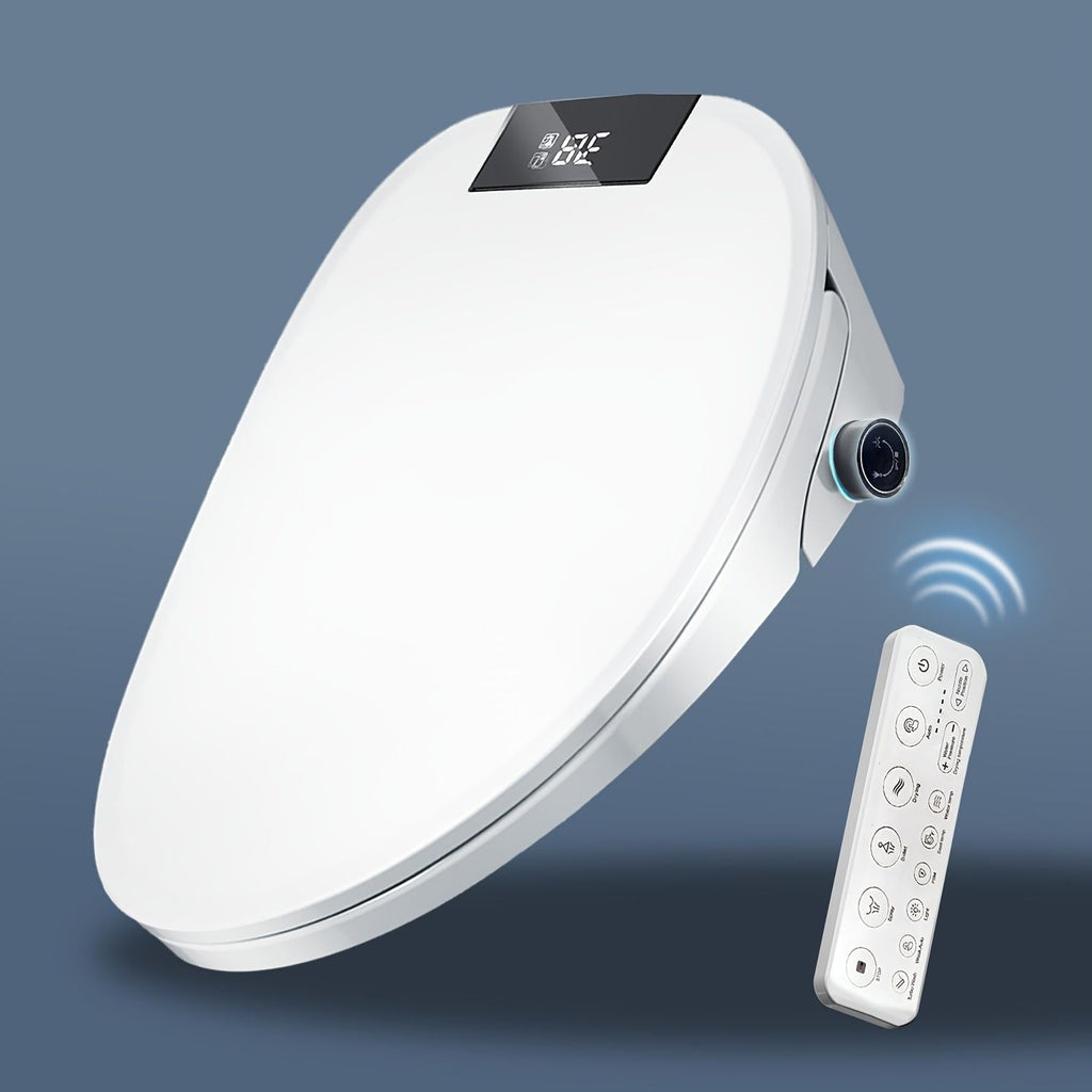 Bidet Toilet Seat with Warm Water and Remote Control