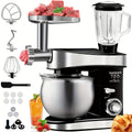 6-in-1 Electric Stand Mixer with 6.3-Quart Stainless Steel Bowl