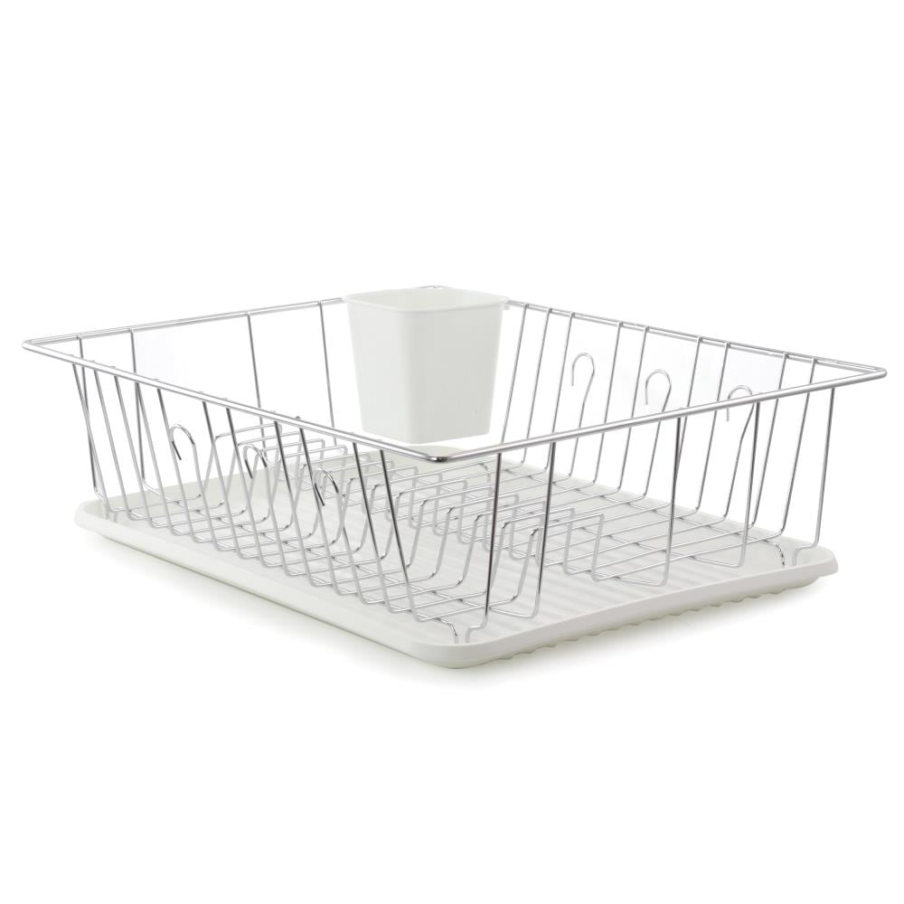 Better Chef Metal Dish Rack with Drip Tray