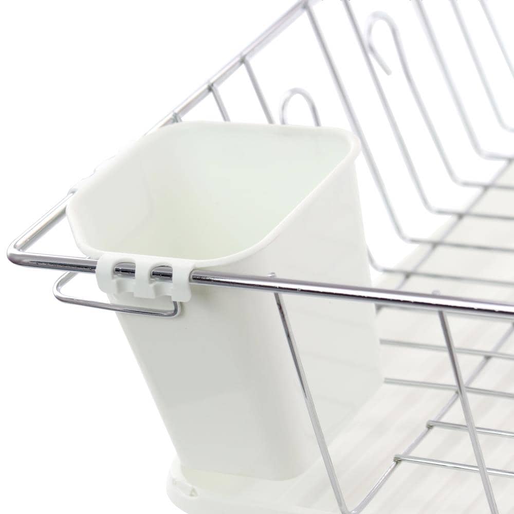 Better Chef Metal Dish Rack with Drip Tray