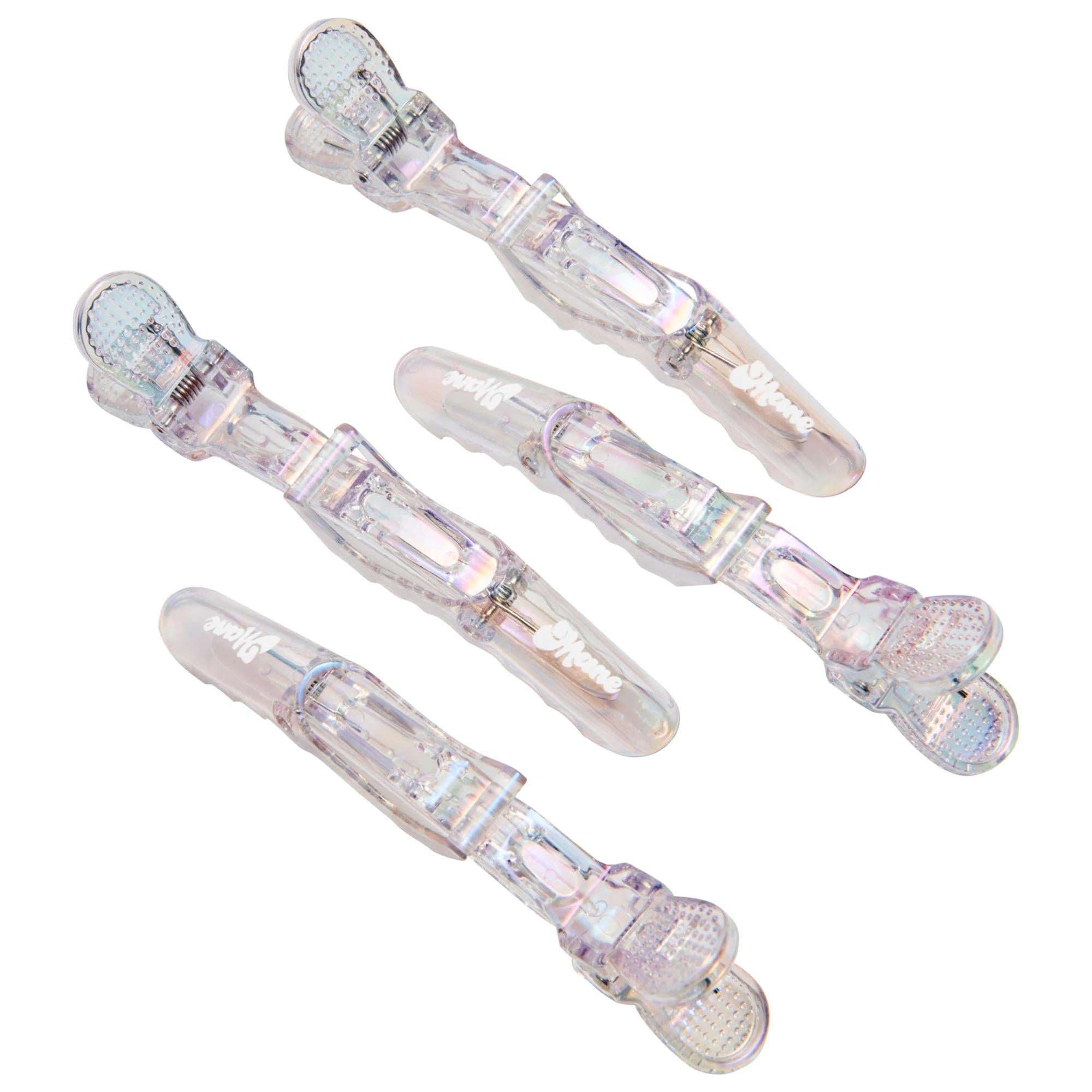 All Grip, No Slip Holographic Alligator Clips by All Grip - Professional Hair Styling Accessories for All Hair Types