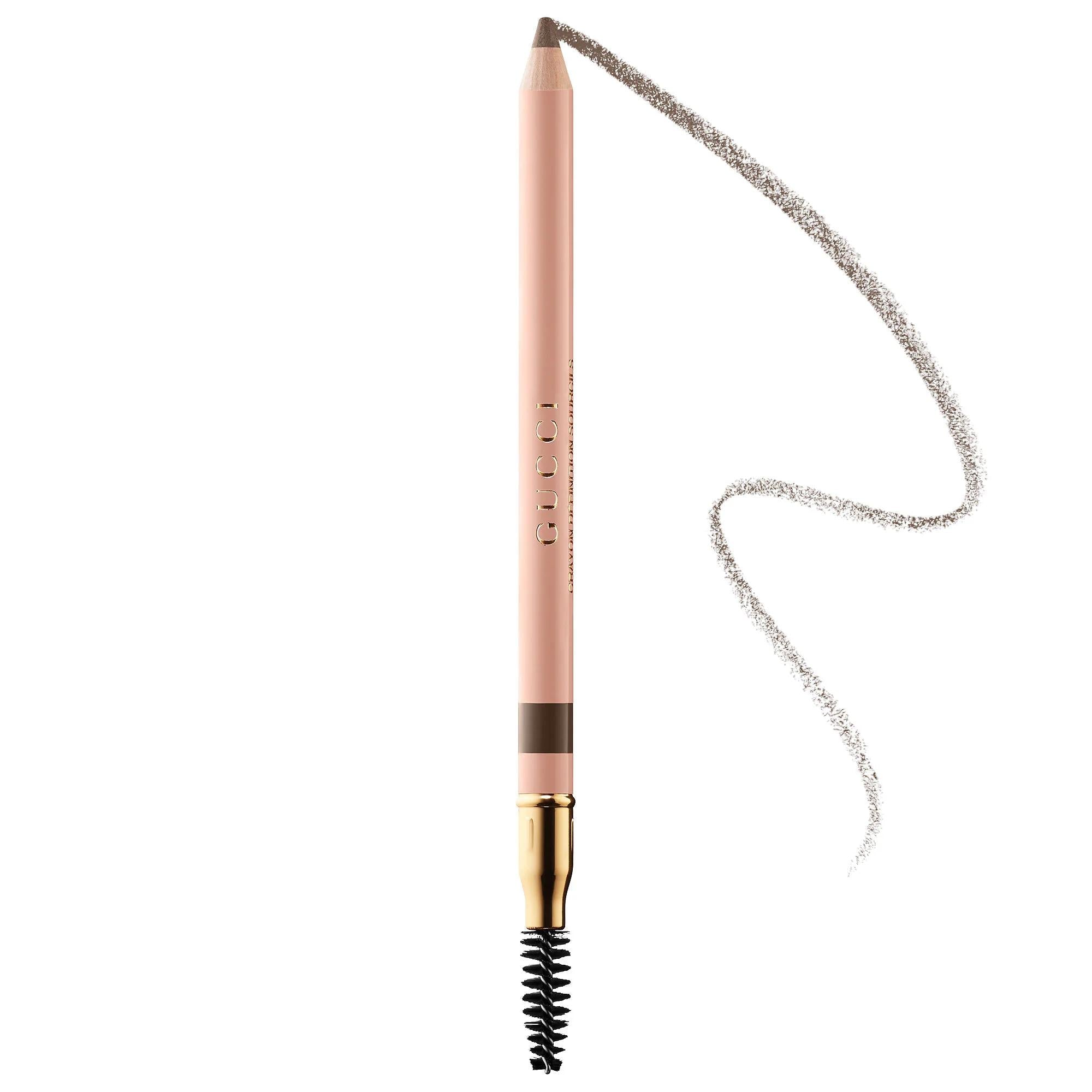 Gucci Crayon DŽfinition: Flawless & Defined Eyebrows - Long Lasting, Smudge-Proof Brow Pencil with Spoolie for Easy Blending, Natural to Bold Looks