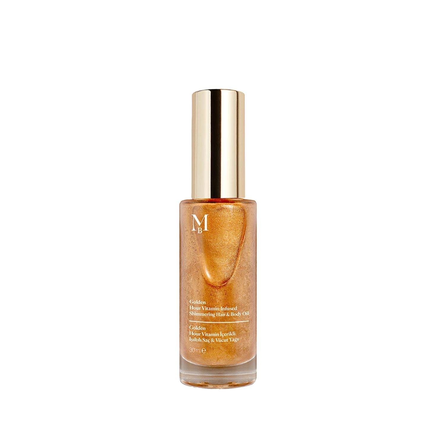 Misbah�e Vitamin-Infused Shimmering Hair and Body Oil for Nourished Skin and Hair - 30 ml