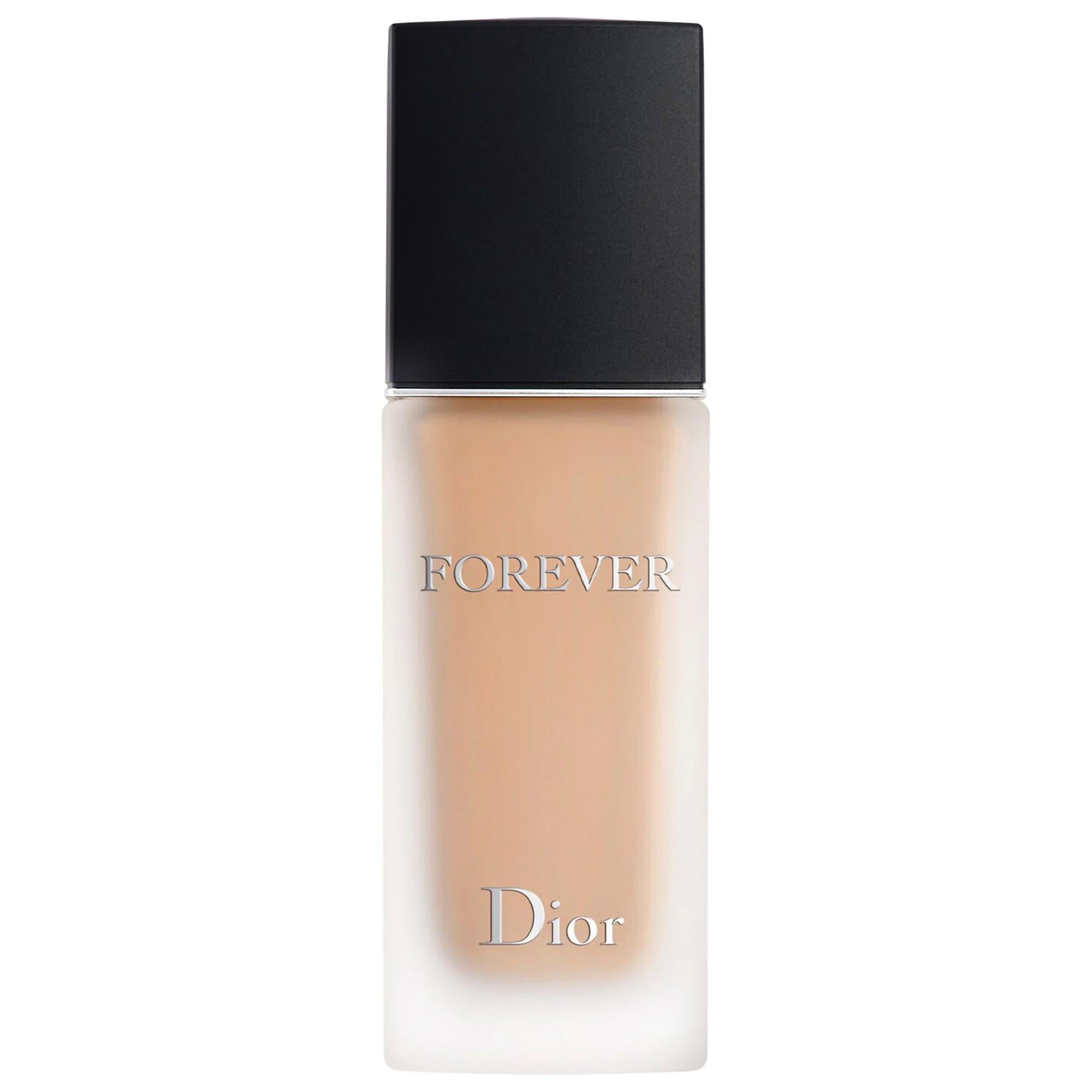 Dior Forever Matte Foundation SPF 15: 24H Transfer-Proof, Medium-Full Coverage, Shine Control & Skincare Benefits