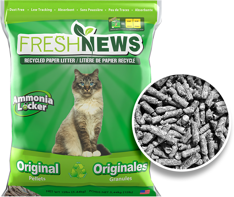 Fresh News Pellet Cat Litter