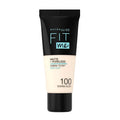 Maybelline Fit Me Foundation - Natural Matte Finish, 20 Shades Available, Lightweight & Clay-Infused for Women