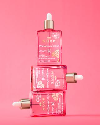Nuxe Prodigieuse Boost: Vitamin C Glow Boosting Serum | Vegan Facial Serum for Fine Line Reduction & Radiant Skin