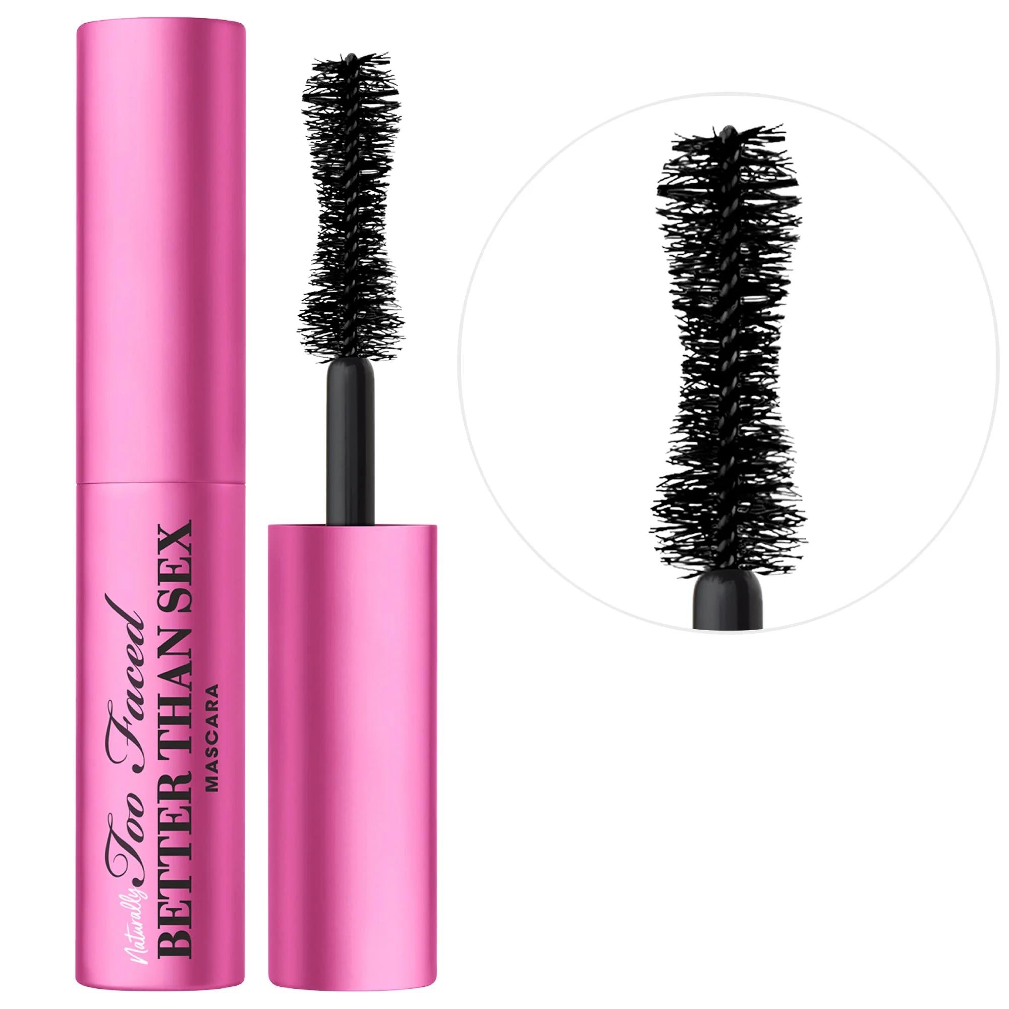 Naturally Better Than Sex Volumizing & Lengthening Mascara - 98% Natural Formula, Sensitive Eyes Safe