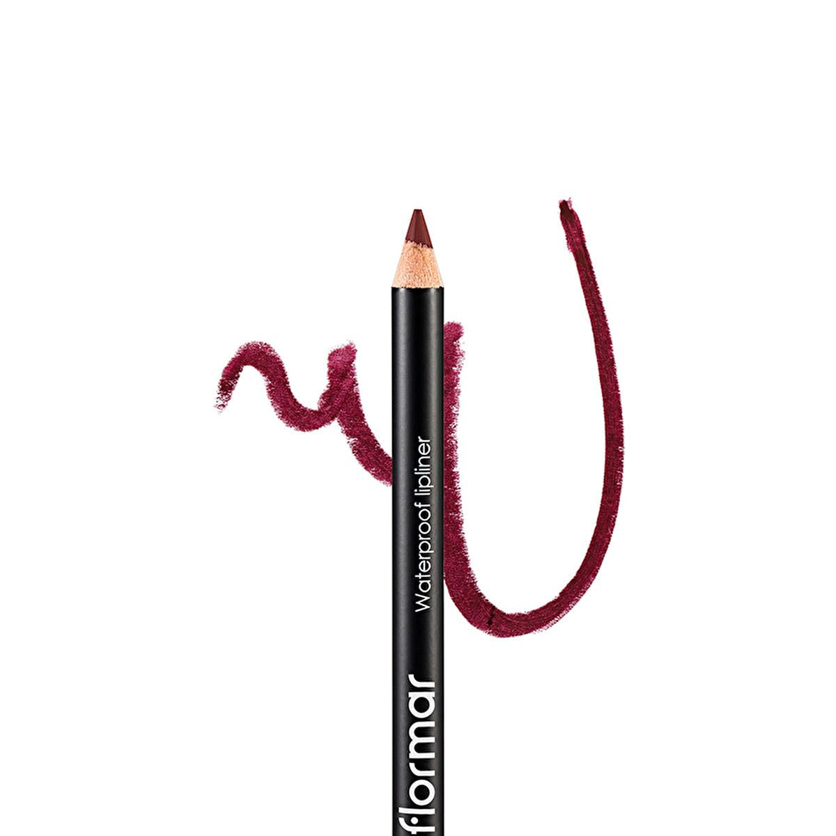 Flormar Waterproof Matte Lip Liner - Long Lasting, High Pigment Density